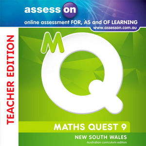 Assesson Maths Quest 9 for New South Wales Australian Curriculum Edition, Stages 5.1 and 5.2 Teacher Edition (Online Purchase)