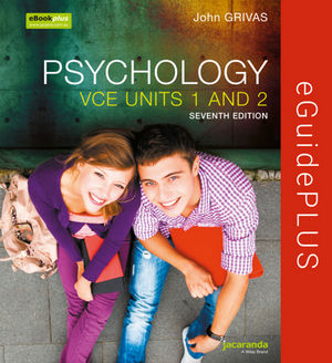 Psychology For The VCE Student Units 1&2 7E eGuidePLUS (Online Purchase)