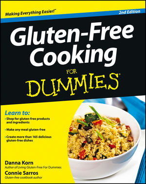 Gluten-Free Cooking For Dummies, 2nd Edition (1118396448) cover image