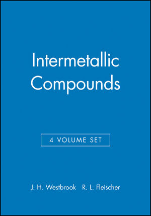 Intermetallic Compounds, 4 Volume Set