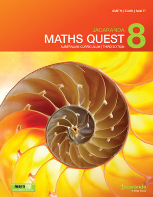 Jacaranda Maths Quest 8 Australian Curriculum 3e learnON & print
