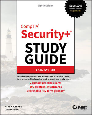 CompTIA Security+ Study Guide: Exam SY0-601, 8th Edition cover image