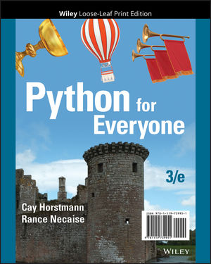 Picture of the cover of the book entitled Python for Everyone