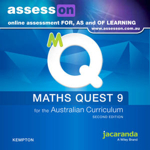 Assesson Maths Quest 9 For The Australian Curriculum 2E (Online Purchase)