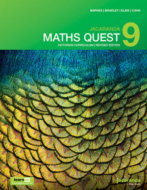 Jacaranda Maths Quest 9 Victorian Curriculum 1st Revised Edition learnON & Print