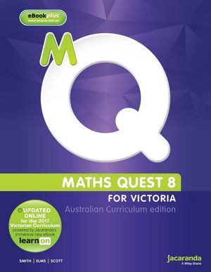 Maths Quest 8 for Victoria Australian Curriculum edition & eBookPlus