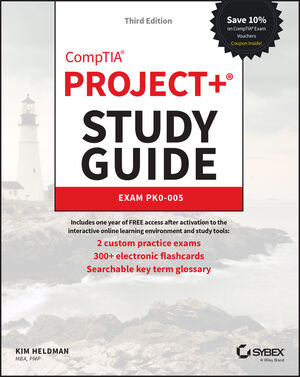 CompTIA Project+ Study Guide: Exam PK0-005, 3rd Edition cover image