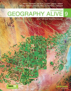 Jacaranda Geography Alive 9 Victorian Curriculum LearnON & Print