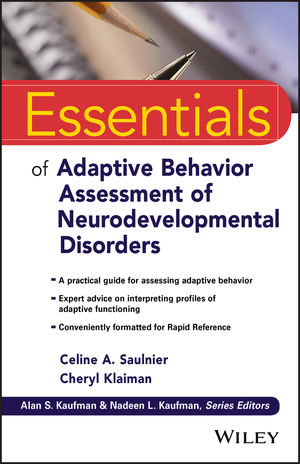 Essentials of Adaptive Behavior Assessment of Neurodevelopmental