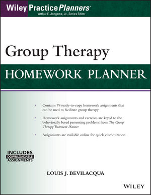 Group Therapy Homework Planner cover image