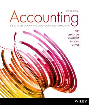 Accounting: A Business Planning And Control Approach 1E Ia Wiley E-Text Powered By VitalSource