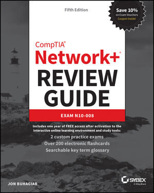 CompTIA Network+ Review Guide: Exam N10-008, 5th Edition cover image