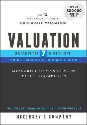 Valuation: Measuring and Managing the Value of Companies, DCF Model Download, 7th Edition cover image