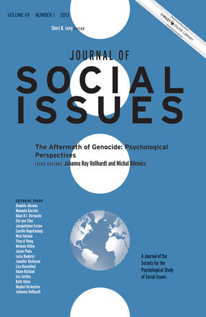 The Aftermath of Genocide: Psychological Perspectives