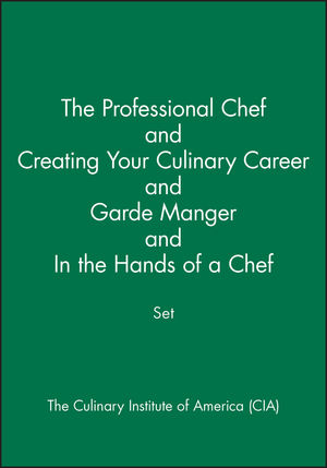 The Professional Chef & Creating Your Culinary Career & Garde Manger & In  the Hands of a Chef Set