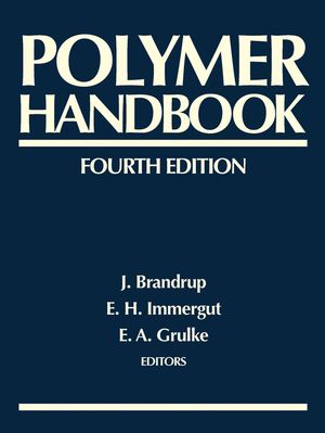 Polymer Handbook, 2 Volumes Set, 4th Edition | Wiley