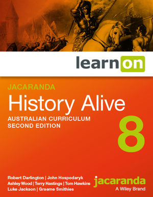 Jacaranda History Alive 8 2e Australian curriculum learnON (Codes Emailed)