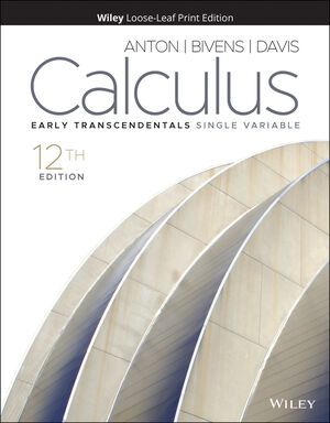 Single Variable Calculus Early Transcendentals, 3 Edition