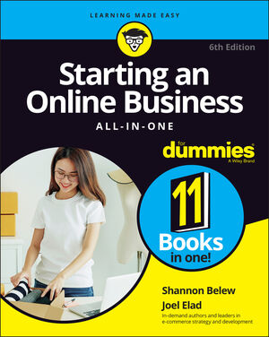 Starting an online business all-in-one for dummies cover