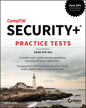 CompTIA Security+ Practice Tests: Exam SY0-601, 2nd Edition cover image