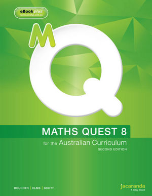 Maths Quest 8 For The Australian Curriculum 2e & eBookPLUS