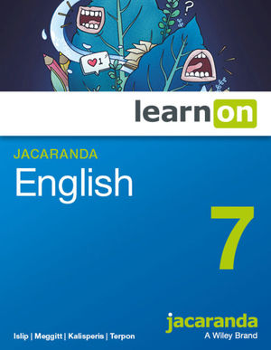 Jacaranda English 7 learnON (O) | Wiley