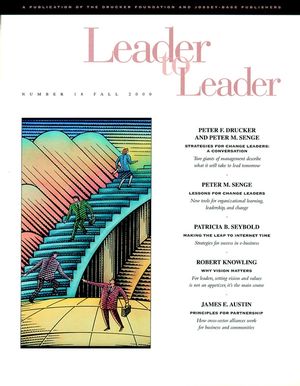 Leader to Leader (LTL), Volume 18, Fall 2000