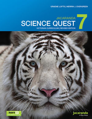Jacaranda Science Quest 7 for Victoria Australian Curriculum 1e (revised) learnON & print