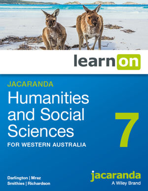 Jacaranda Humanities and Social Sciences 7 for Western Australia learnON (Codes Emailed)