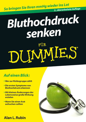 Bluthochdruck senken für Dummies, 2. Auflage