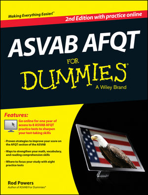 ASVAB AFQT For Dummies, with Online Practice Tests, 2nd Edition