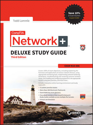 CompTIA Network+ Deluxe Study Guide: Exam N10-006, 3rd Edition cover image