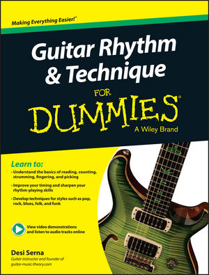 Guitar Rhythm and Technique For Dummies, Book + Online Video & Audio Instruction
