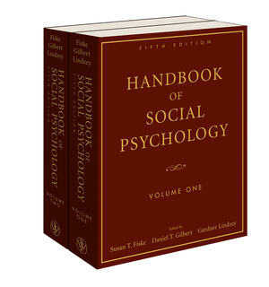 Handbook Of Social Psychology 2 Volume Set 5th Edition Wiley