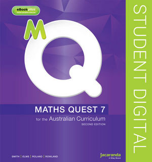 Maths Quest 7 For The Australian Curriculum 2E eBookPLUS (Online Purchase)