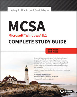 MCSA Microsoft Windows 8.1 Complete Study Guide: Exams 70-687, 70-688, and 70-689 cover image