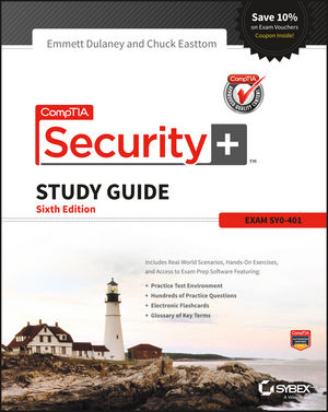 CompTIA Security+ Study Guide: SY0-401, 6th Edition (1118875079) cover image