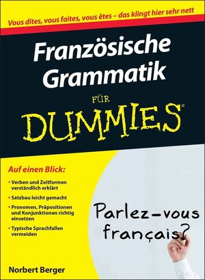 Franz&ouml;sische Grammatik f&uuml;r Dummies