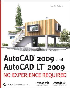 AutoCAD 2009 and AutoCAD LT 2009: No Experience Required (0470260580) cover image