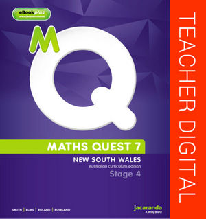 Maths Quest 7 for New South Wales Australian Curriculum Edition eBookGuide (Online Purchase)