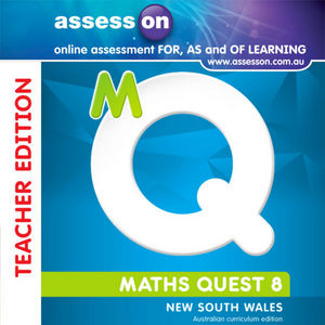 Assesson Math Quest 8 for New South Wales Australian Curriculum Teacher Edition (Online Purchase)