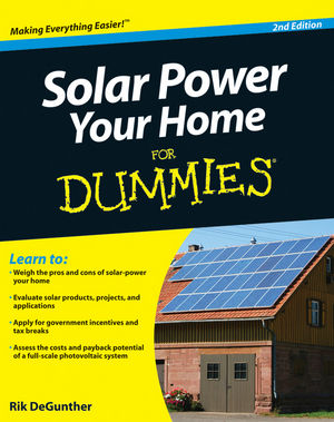 Solar Power Your Home For Dummies 2nd Edition