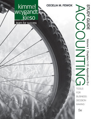 Study Guide Volume 1 (Chapters 1-13) to accompany Accounting: Tools for Business Decision Makers, 5e
