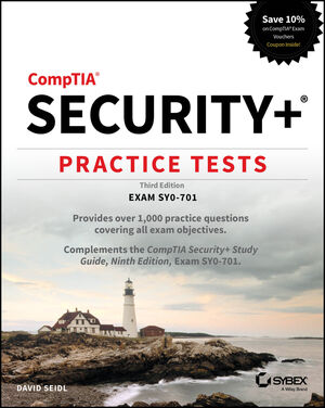 CompTIA Security+ Practice Tests: Exam SY0-701, 3rd Edition cover image