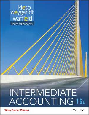 Resultado de imagen para Intermediate Accounting, 16th Edition by Donald E. Kieso