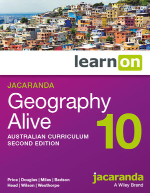 Jacaranda Geography Alive 10 Australian Curriculum learnON (Online Purchase)