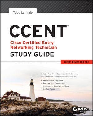 CCENT Study Guide: Exam 100-101 (ICND1) (1118749685) cover image