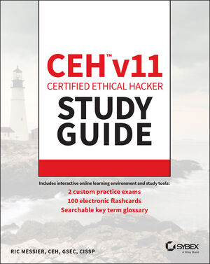 CEH v11 Certified Ethical Hacker Study Guide cover image