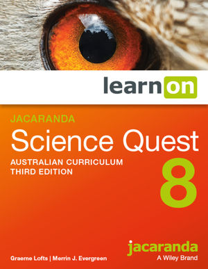 Jacaranda Science Quest 8 3e Australian curriculum learnON (Online Purchase)