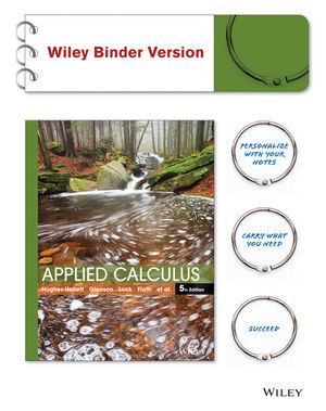 Applied Calculus, Fifth Edition Loose-Leaf Print Companion Tech Upd